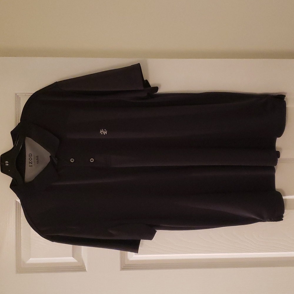 Mens black polo
